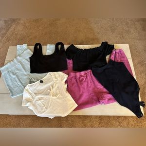 Lot of comfy pants & tank tops